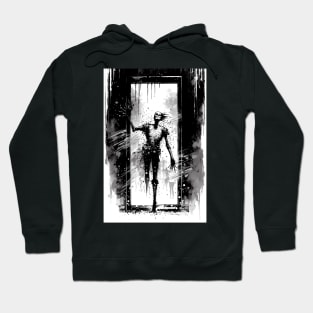 Skeleton Standing In A Doorway Hoodie